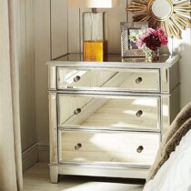 Long 2024 mirrored dresser